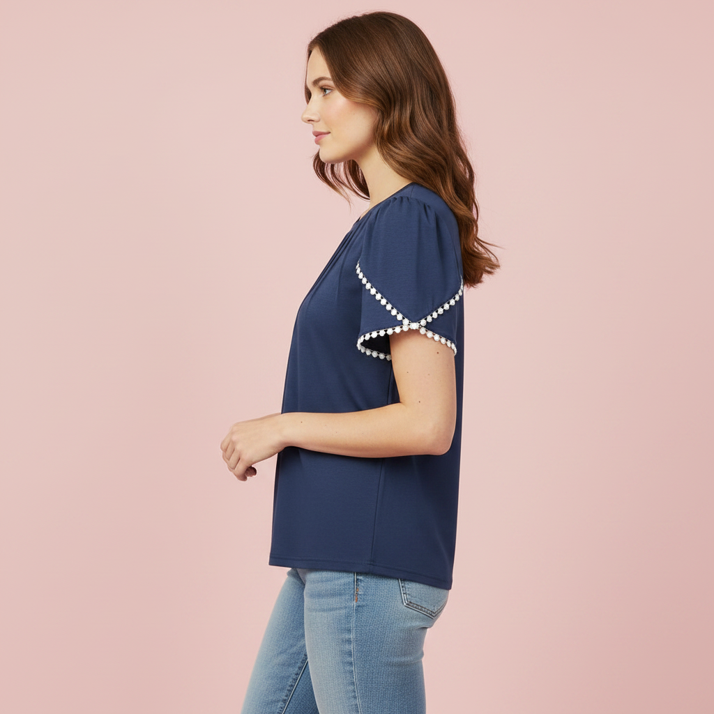 Camicetta Estiva Comoda | Blusa Donna Casual