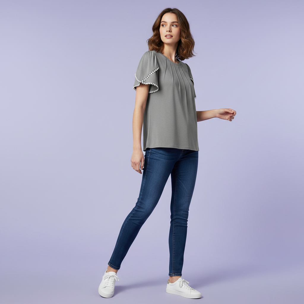Camicetta Estiva Comoda | Blusa Donna Casual