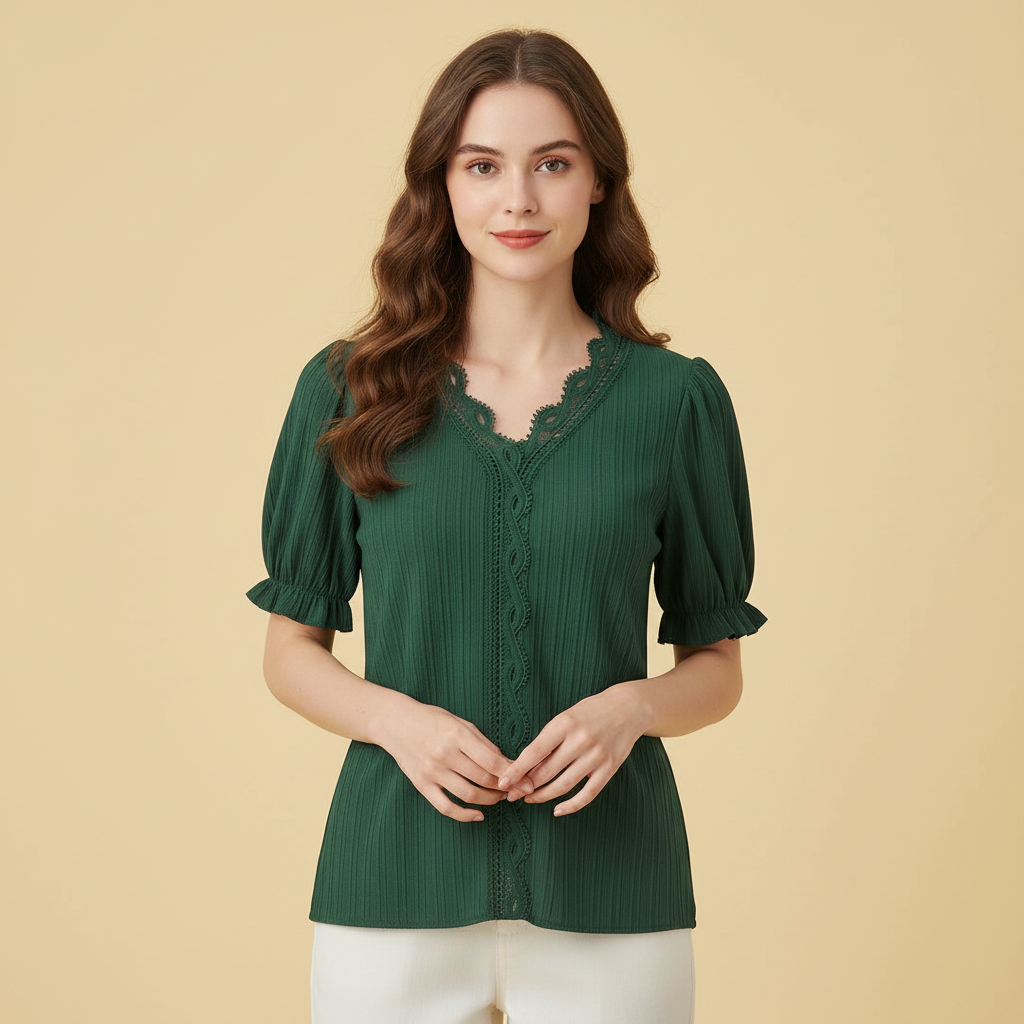 Camicetta Elegante Donna Azzurra | Camicette Donna Estive