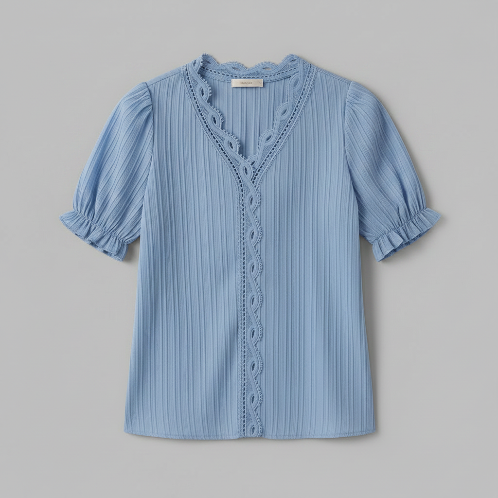 Camicetta Elegante Donna Azzurra | Camicette Donna Estive