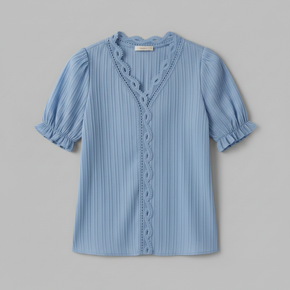 Camicetta Elegante Donna Azzurra | Camicette Donna Estive