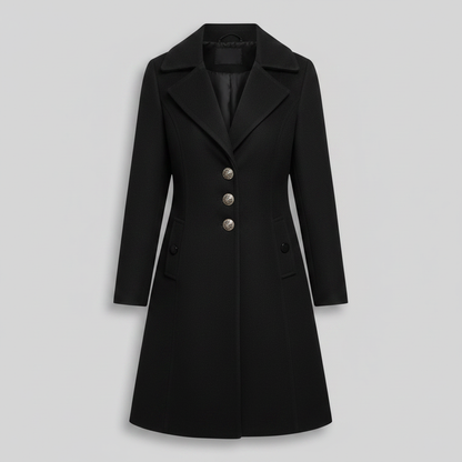 Cappotto Elegante Donna | Cappotto con Bottoni