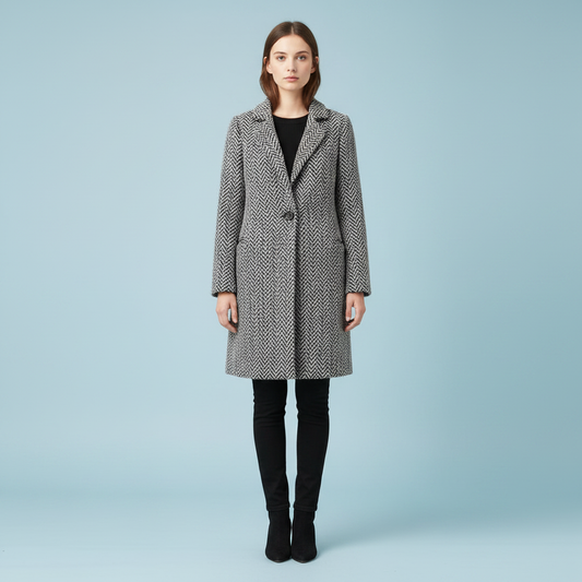Cappotto Lungo Donna Elegante in Lana | Moda Femminile