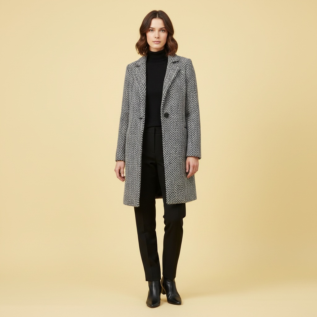 Cappotto Lungo Donna Elegante in Lana | Moda Femminile