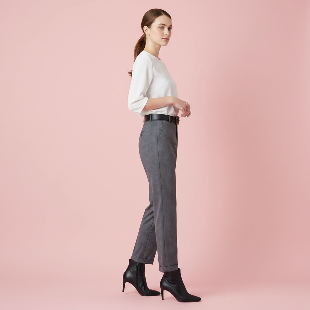 Pantaloni Eleganti Aderenti | Pantaloni da Ufficio Donna